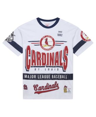 Men's White St. Louis Cardinals Cooperstown Collection Team Origins Premium T-Shirt