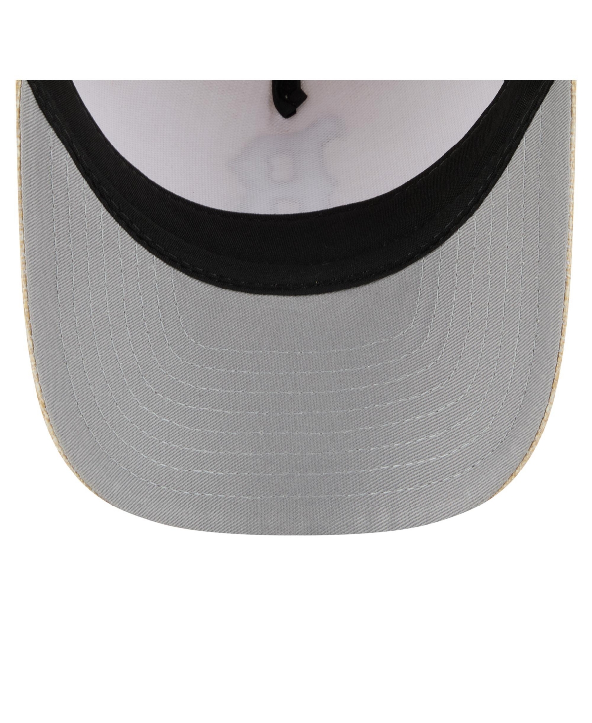 New Era Men's Beige Boston Red Sox Cotton Weave M-crown A-frame 9forty Adjustable Hat