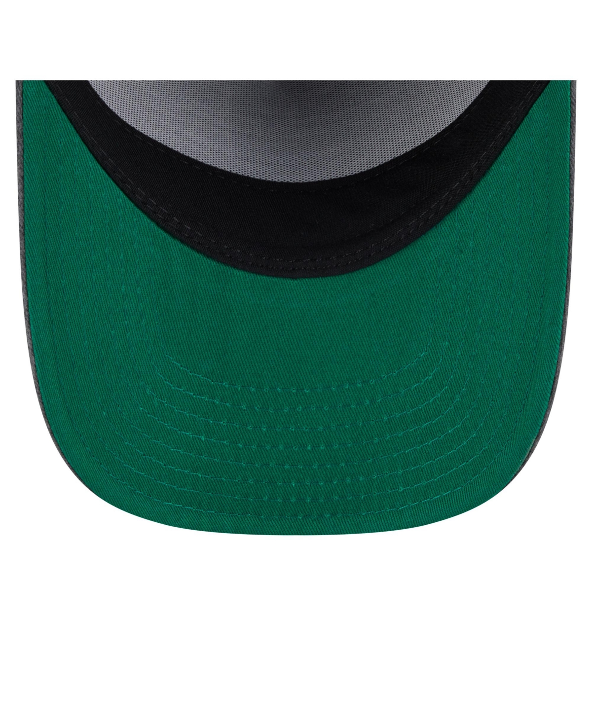 New Era Men's Charcoal Orlando Magic Throwback Washed Pre-curved 9fifty Snapback Hat