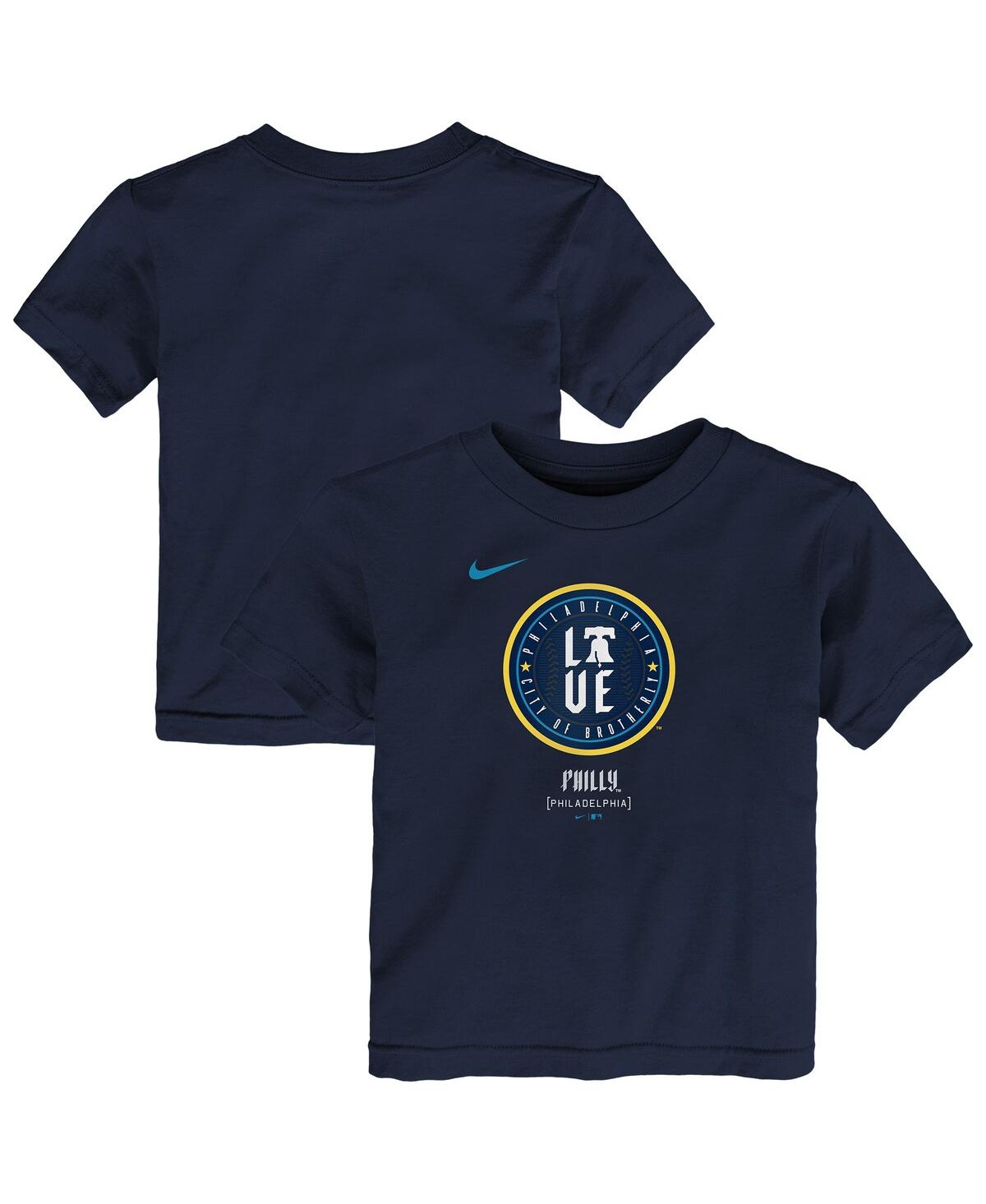 Nike Toddler Navy Philadelphia Phillies City Connect T-shirt