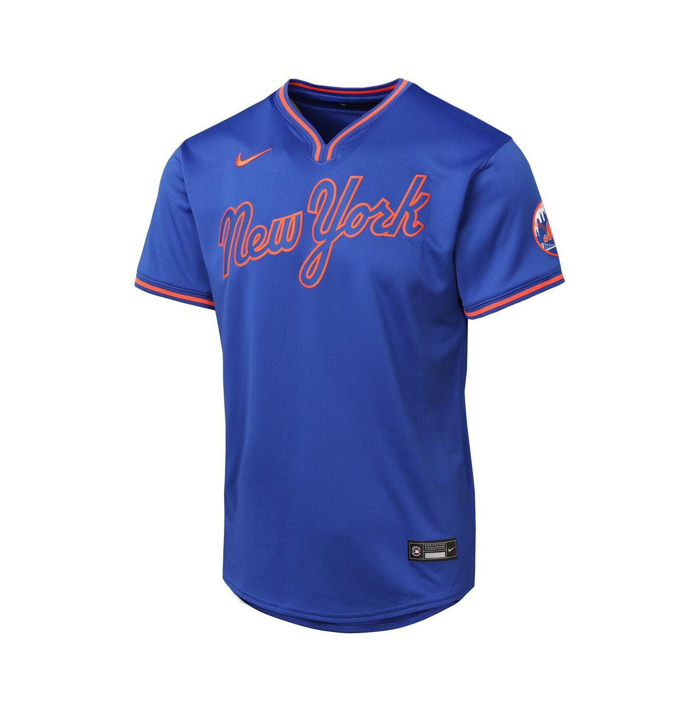 Детское джерси Nike New York Mets Limited, Royal — фото 2