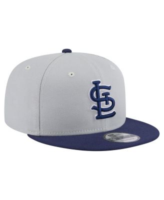 Men's Gray/Navy St. Louis Cardinals 2-Tone Color Pack 9FIFTY Snapback Hat