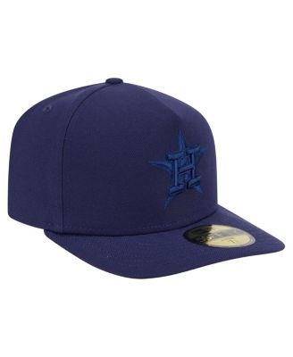 Men's Navy Houston Astros Color Pack A-Frame 59FIFTY Fitted Hat