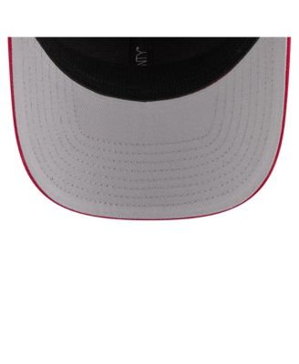 Men's Scarlet Ohio State Buckeyes Primary 9SEVENTY Trucker Stretch-Snap Hat