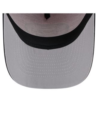 Men's Scarlet San Francisco 49ers Vintage Team Rope A-Frame Trucker 9FIFTY Snapback Hat