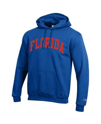 Men's Royal Florida Gators Basic Arch Fleece Pullover Hoodie