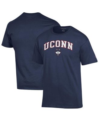 Champion - Men's Navy UConn Huskies Arched Logo T-Shirt