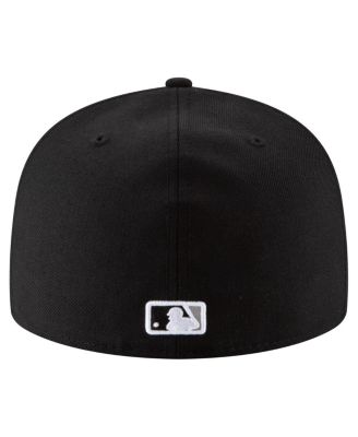 Men's Black Chicago White Sox 125th Anniversary 59FIFTY Fitted Hat