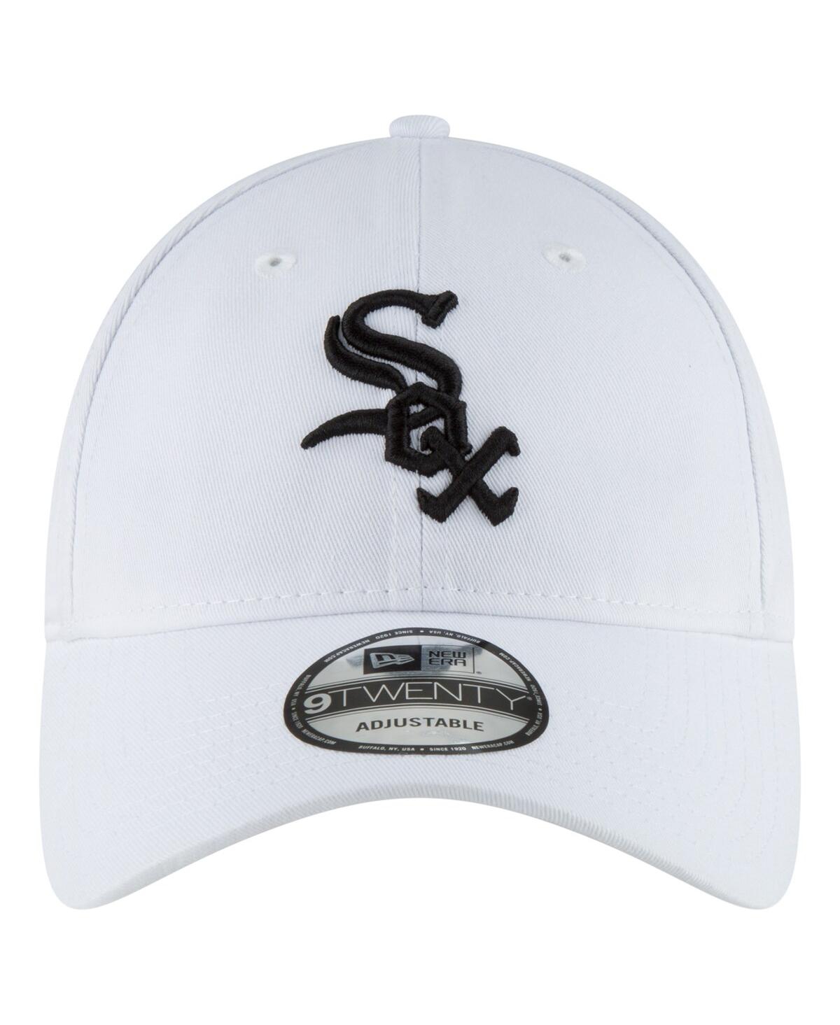 NEW ERA MEN'S WHITE CHICAGO WHITE SOX 125TH ANNIVERSARY 9TWENTY ADJUSTABLE HAT 