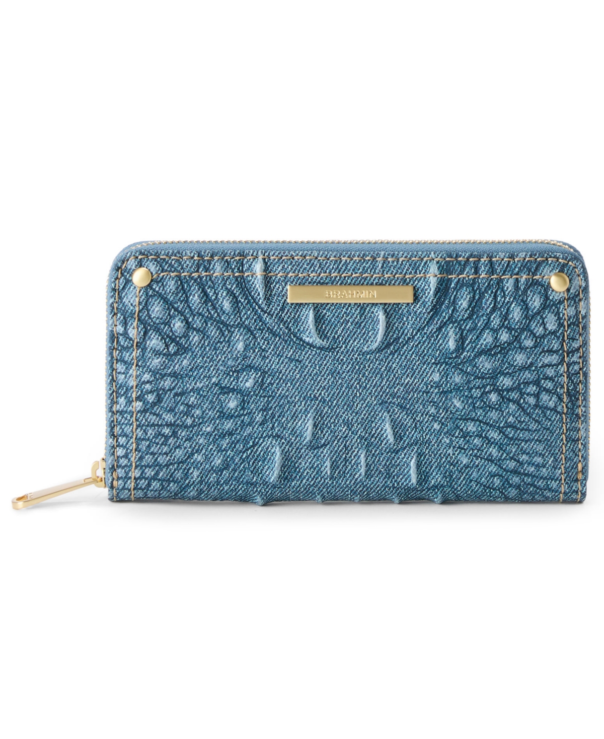 Suri Denim Secour Leather Wallet - Denim Secour