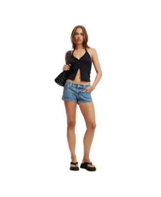 Women's Micro Low Denim Short