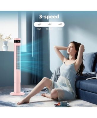 43" Oscillating Tower Fan with Remote