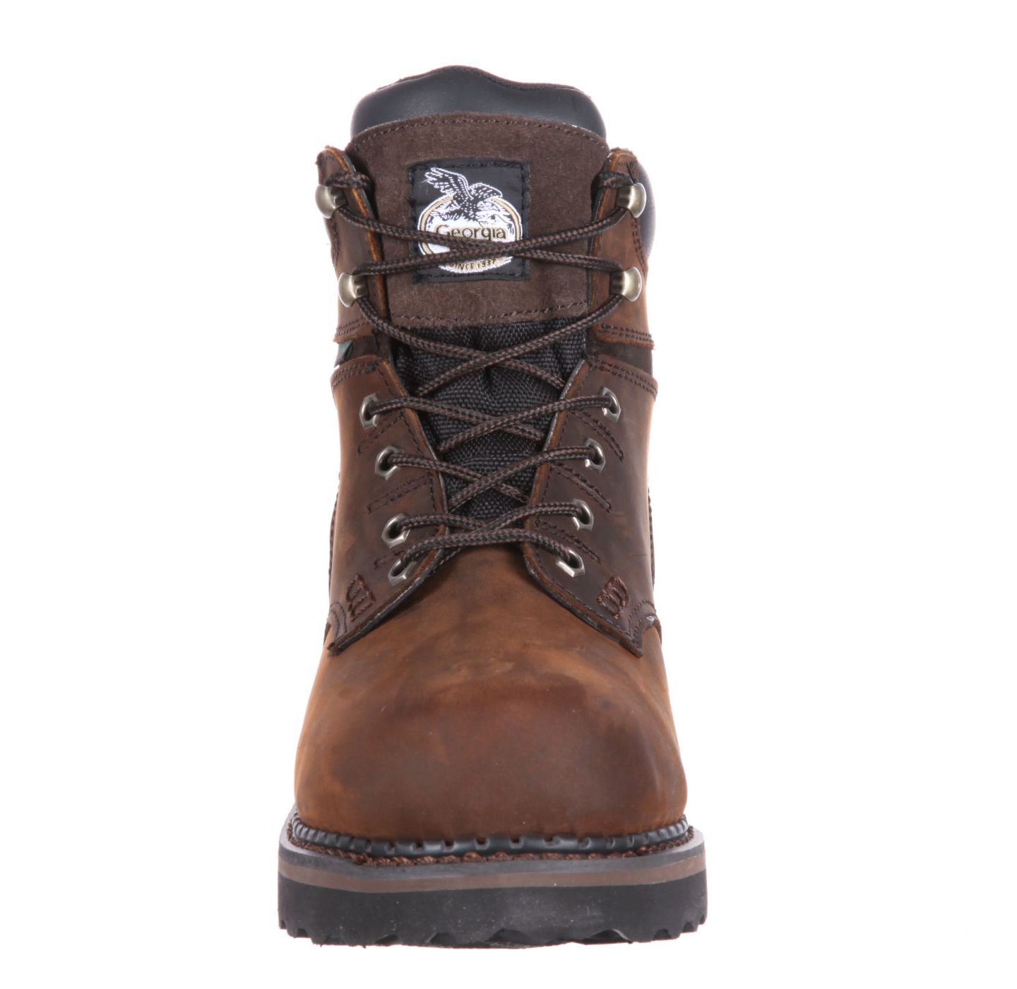Мужские ботинки GEORGIA BOOT Brookville Steel Toe Waterproof Work Boot, цвет: Тёмный коричневый — фото 5