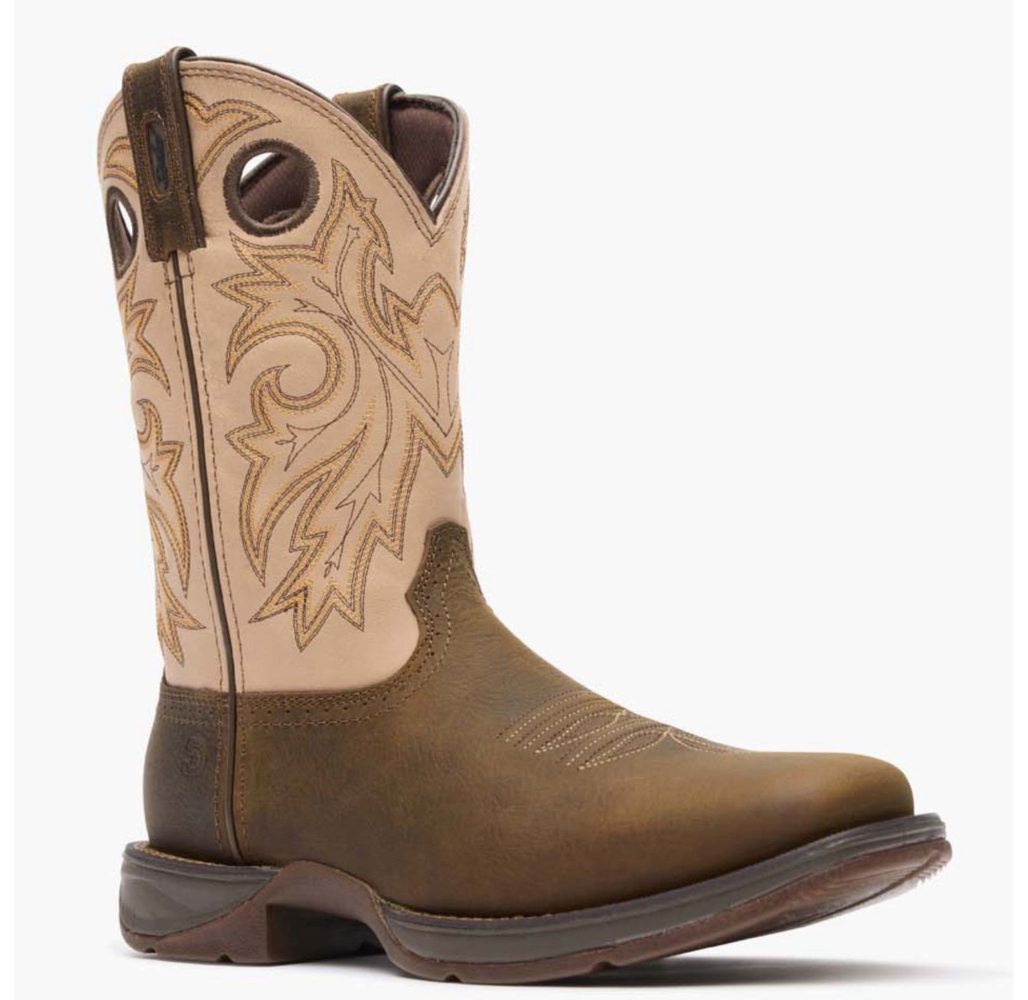 Мужские ботинки Durango Rebel with InsulKul Western Boot, цвет: Кофейный / Молочный — фото 8