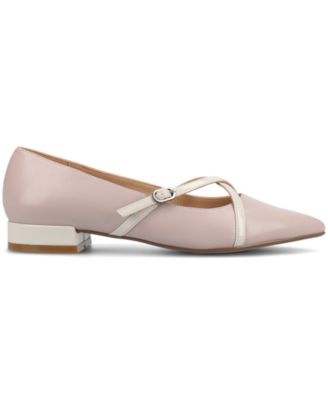 Women's Camby Crisscross Strap Pointed Toe Flats