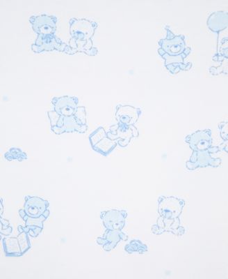 Baby Boys Cotton Bears Bodysuits & Pants, 5 Piece Set