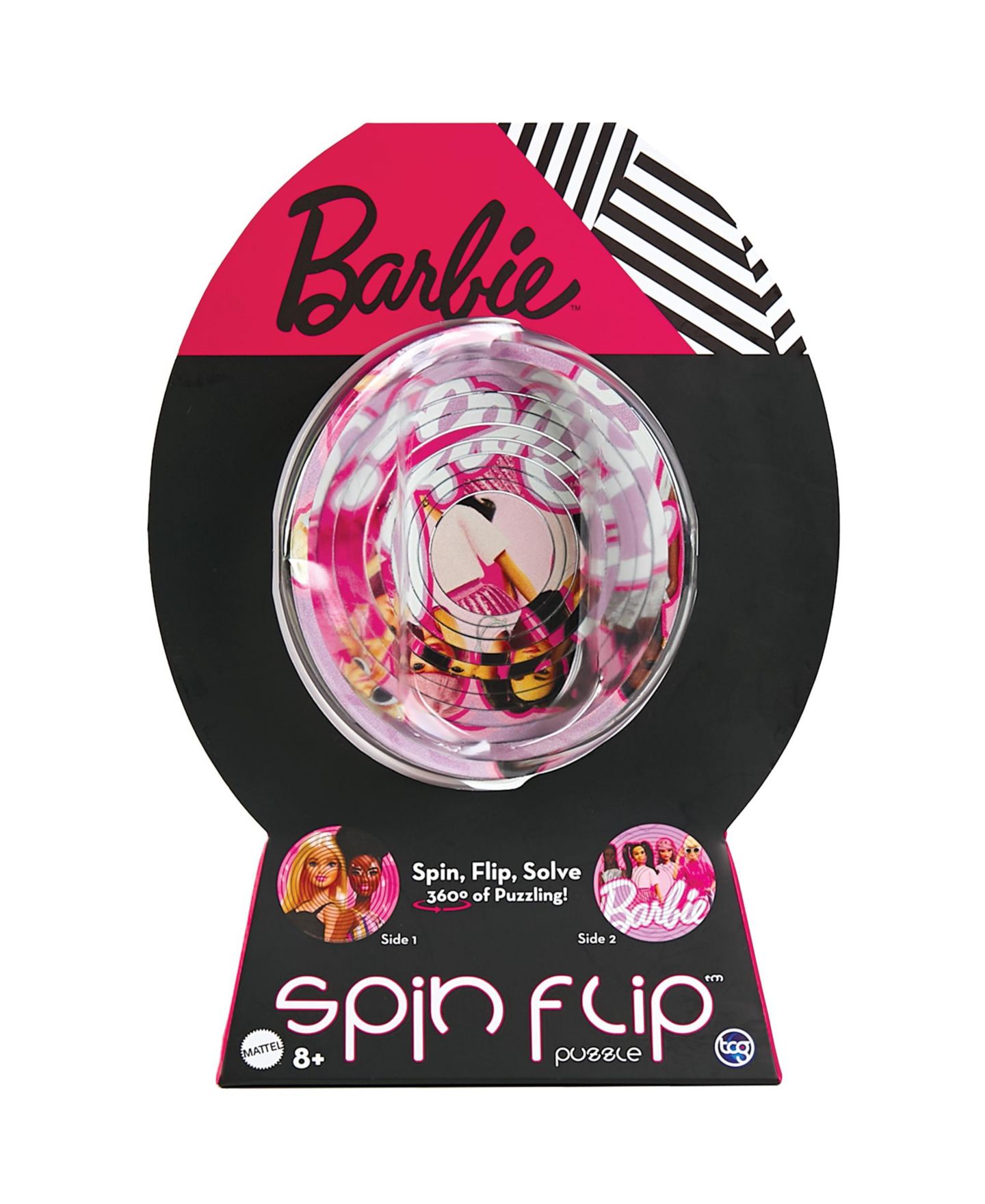 Детский пазл Spinflip Barbie Glam Girls Double-Sided Puzzle, Ages 8+ — фото 1