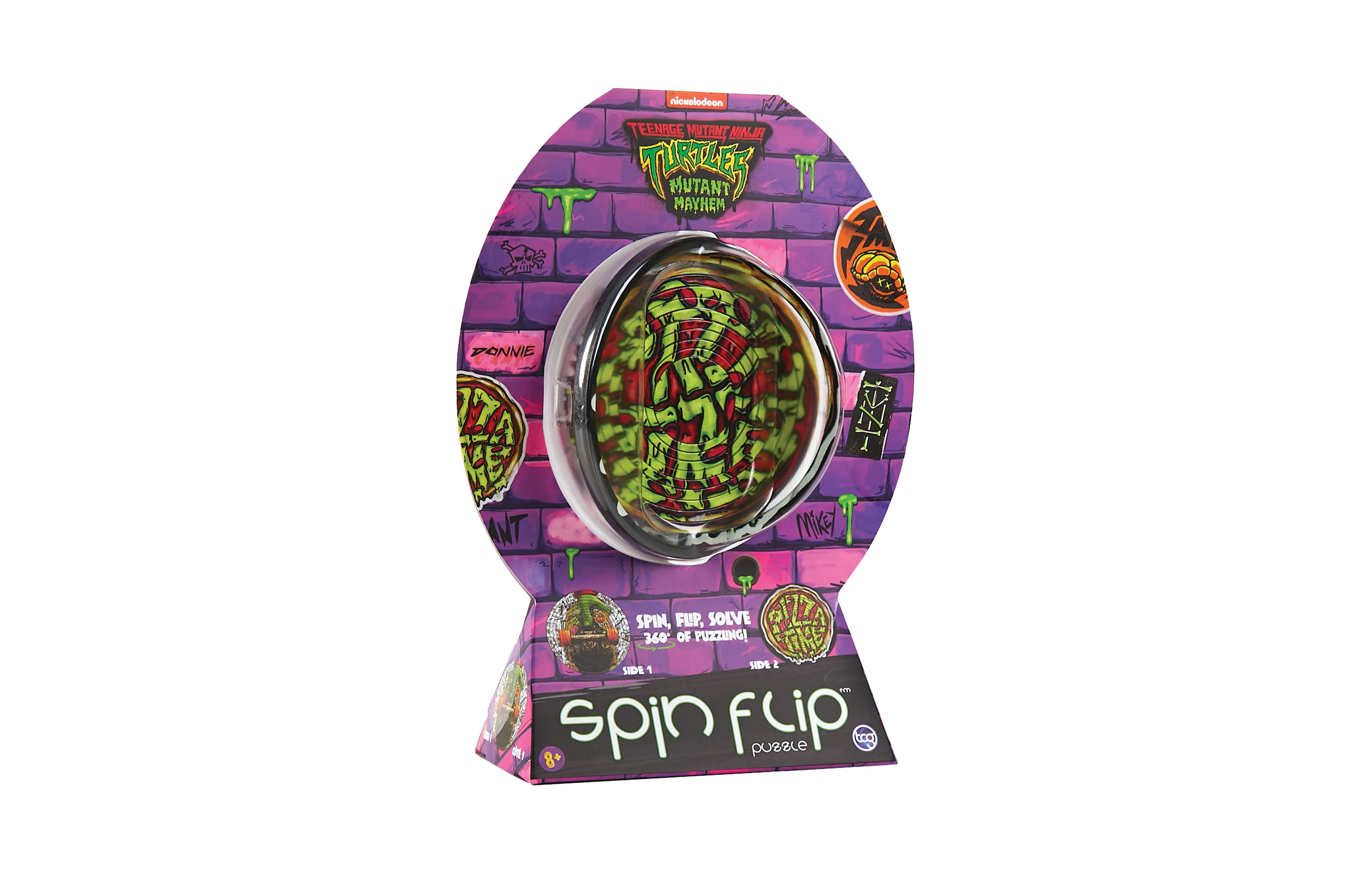 Spin Flip Puzzle:Tmnt Pizza Time