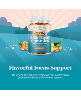 Kids Focus Gummies | Focus & Attention Support, Kids Wellness | 90ct