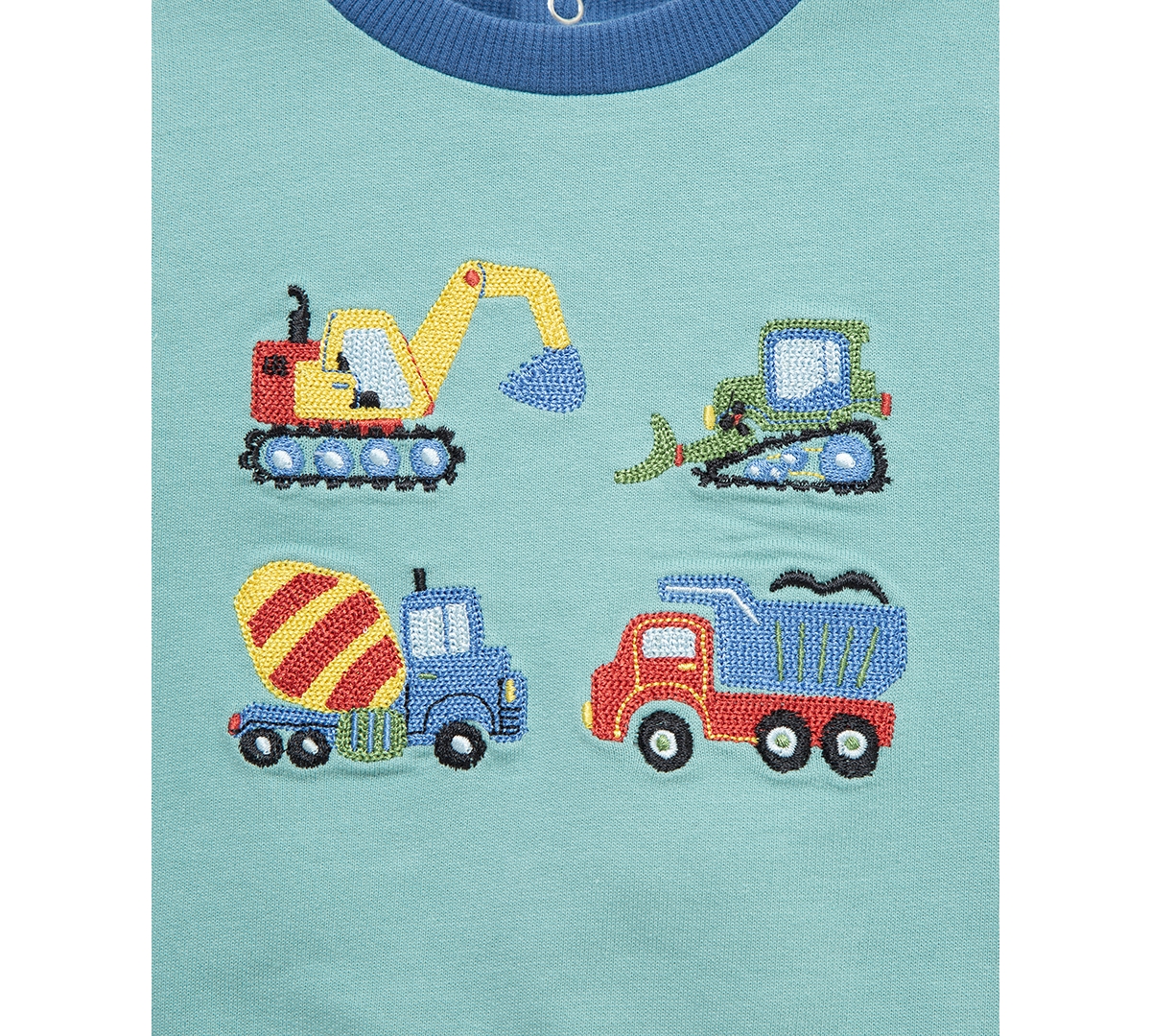 Little Me Baby Boys Cotton Trucks Sweatshirt & Jogger Pants, 2 Piece Set In Multi