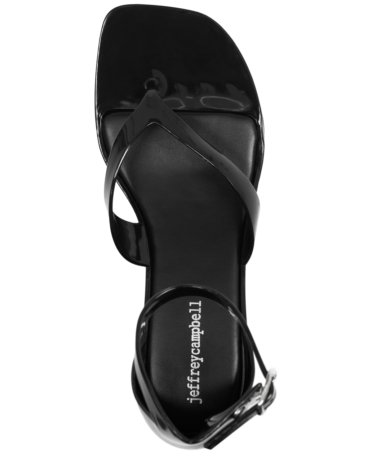 Jeffrey Campbell Gummy Kitten-heel Jelly Thong Sandals