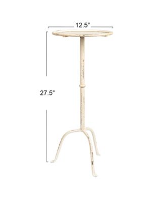 12.3" Metal Martini Cocktail Table