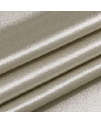 1 Piece Beige Regency Lux Rod Pocket Semi Sheer Window Curtain Panel