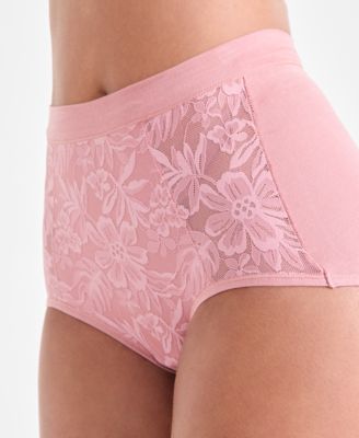 Women's Breathe Lace High-Rise Brief Underwear DFCLBF
