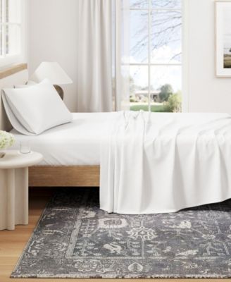 Heathered Melange Cotton Jersey Knit Sheet Set