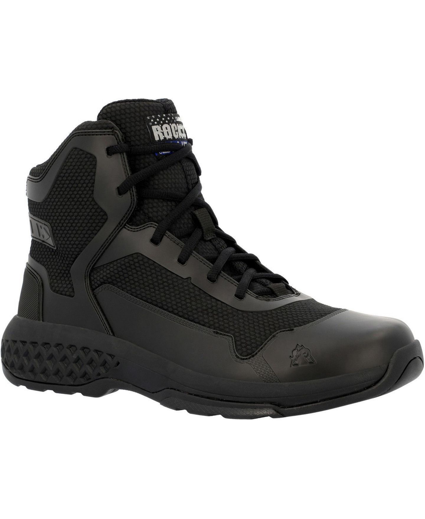 Мужские ботинки ROCKY Code Blue 6" Public Service Boot, цвет: Чёрный — фото 1