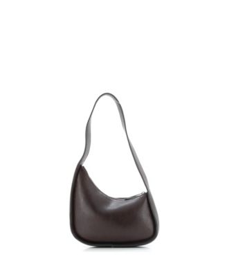 Half Moon Shoulder Bag Leather