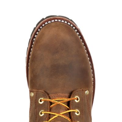 Men's Steel Toe Waterproof 400G Insulated Logger Work Boot