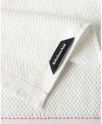 Gourmet Series Gridlines Kitchen Towels Set of 3, 18" x 28"