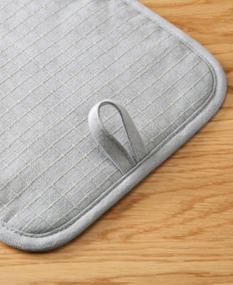 Gourmet Series Gridlines Pot Holder Set, Pack of 2