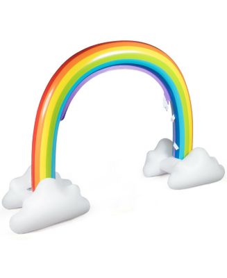 Inflatable Rainbow Sprinkler Backyard Games Outside Water Toy Yard - Macy's