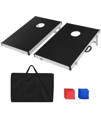 Foldable Bean Bag Toss Cornhole Game Set