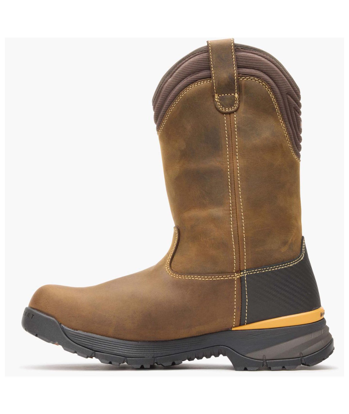 Мужские ботинки GEORGIA BOOT Tbd Waterproof Wellington Pull-On Boot, цвет: Коричневый — фото 6