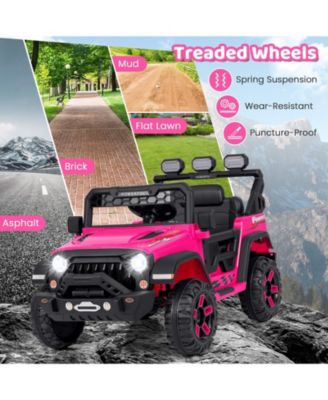 12V Electric Kids Ride on Truck with Remote Control and Music