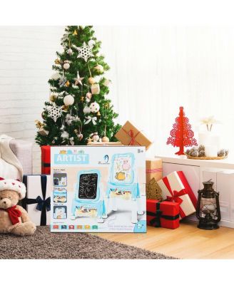 Kids Height Adjustable Double Side Magnetic Art Easel