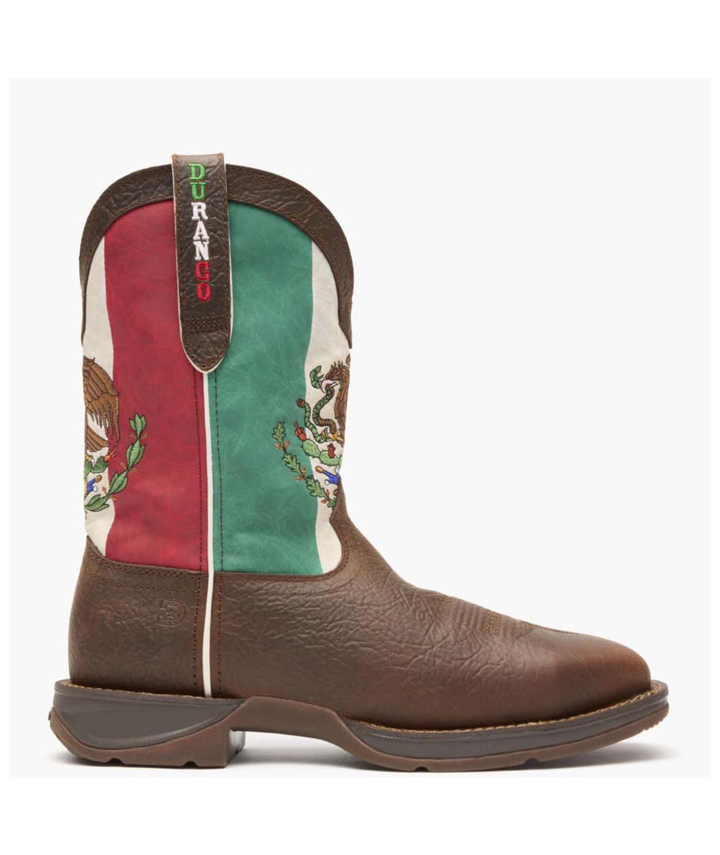Мужские ботинки Durango Rebel by Mexico Flag Western Boot, цвет: Коричневый — фото 7