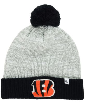 47 Brand Cincinnati Bengals Carnegie Knit Hat - Macy's