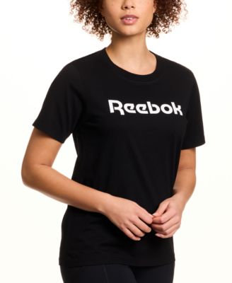 Women's Cotton Logo-Graphic Crewneck T-Shirt