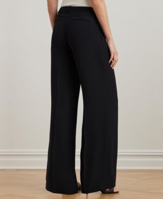 Women's Double-Faced Georgette Wide-Leg Pants