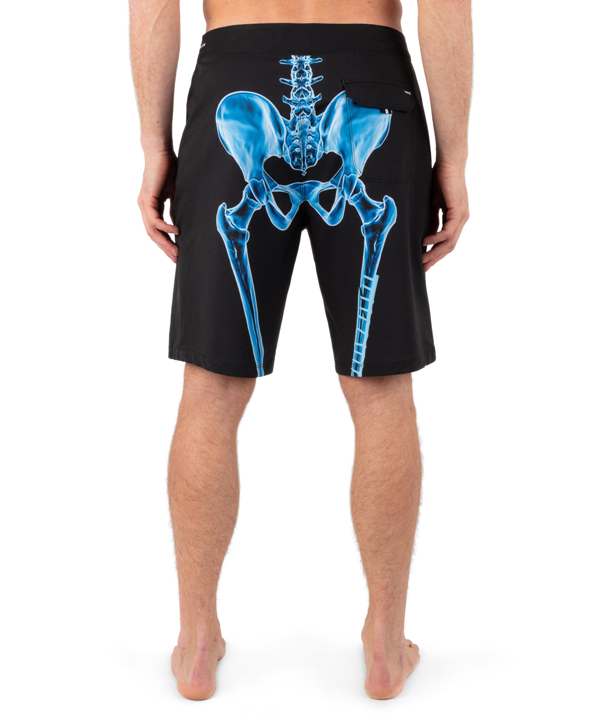 Hurley Men's Phantom- Eco X-ray 18" Regular Fit Boardshorts In Black