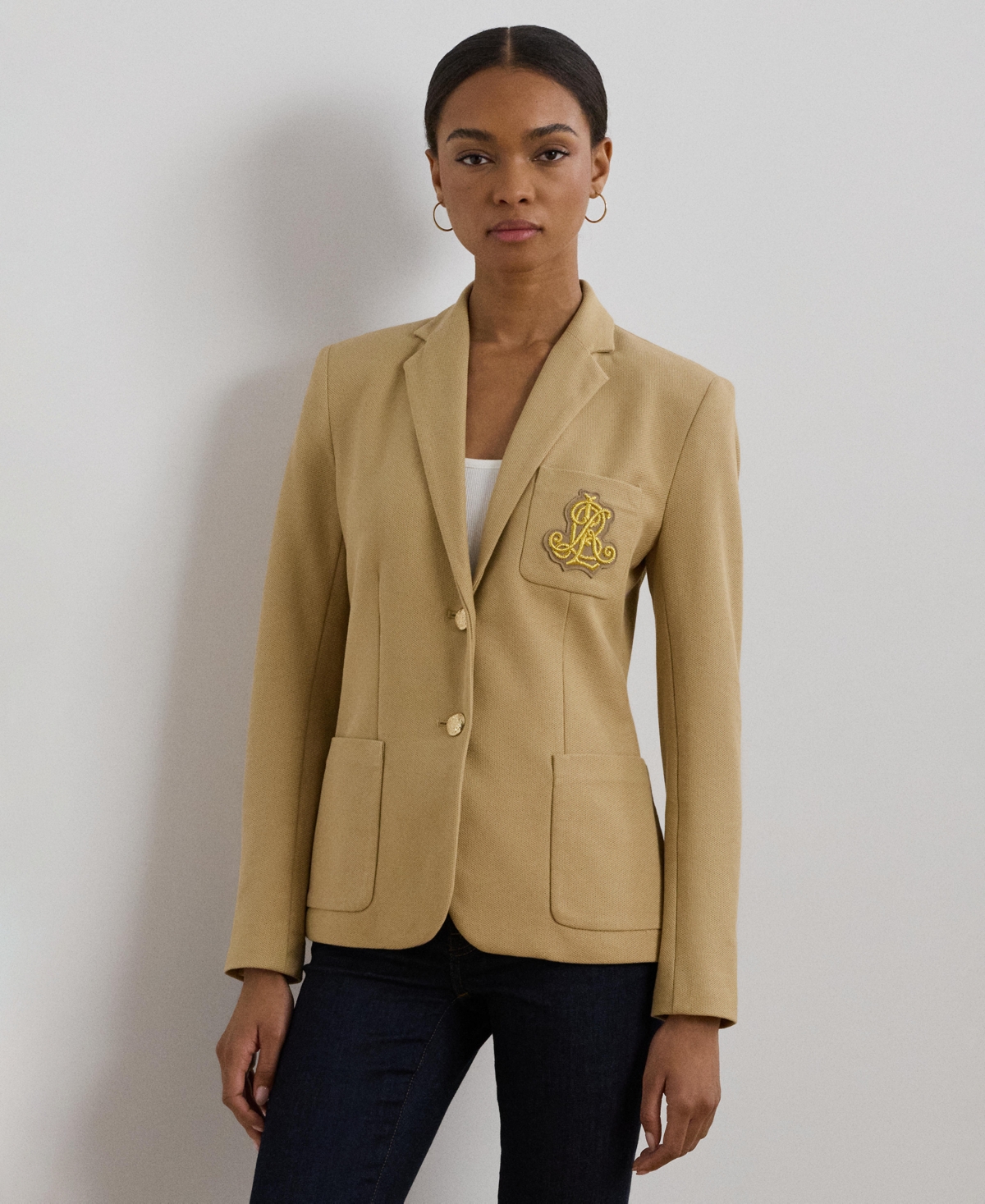 Lauren Ralph Bullion Jacquard Blazer