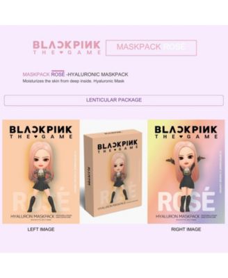 "BLACKPINK THE GAME" MASKPACK SET - ROSE (HYALURON)