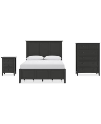 Hedworth Full Storage 3-Pc. Set (Bed, Chest & Nightstand)