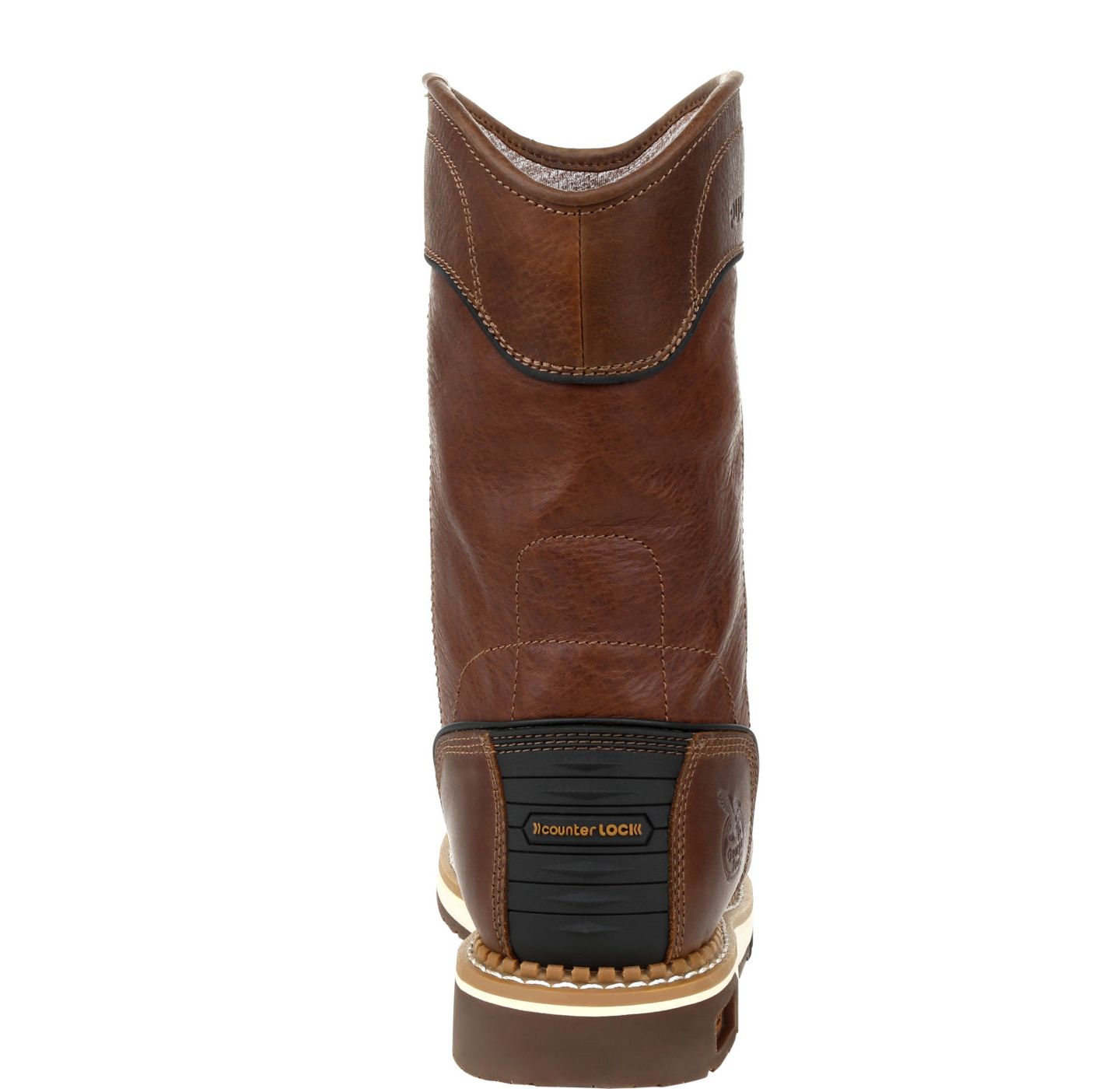 Мужские ботинки GEORGIA BOOT Amp LT Wedge Waterproof Pull On Work Boot, цвет: Коричневый — фото 5