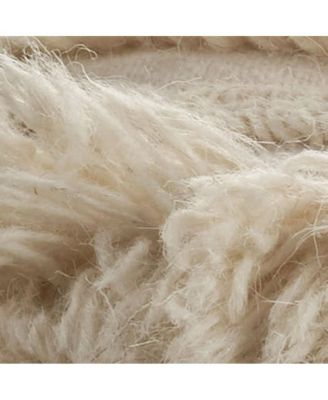 Round Ottoman for Living Room Footrest and Extra Seating