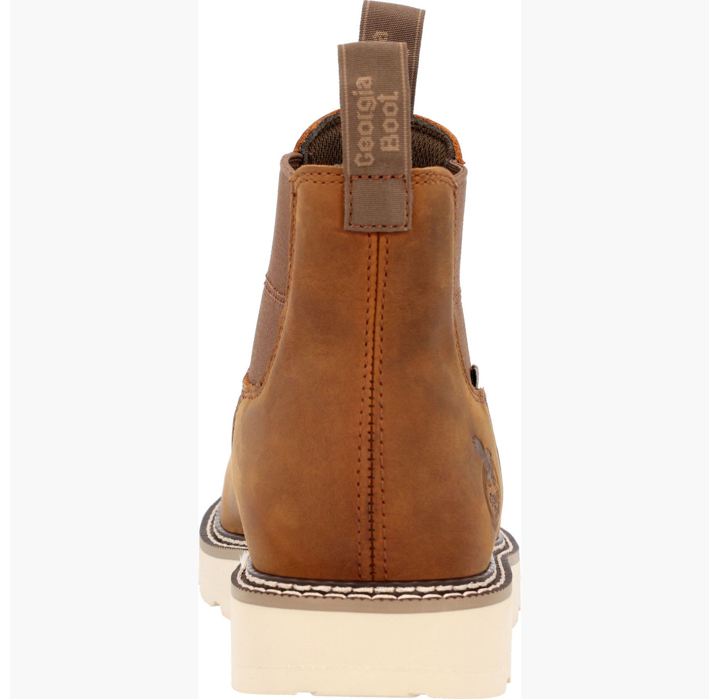 Мужские ботинки GEORGIA BOOT Core 37 Wedge Waterproof Chelsea Work Boot, цвет: Золотой — фото 4